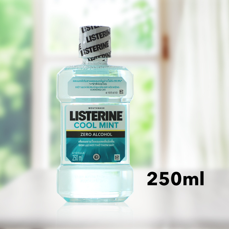 Listerine Natural Green Tea Zero Alcohol 250ml