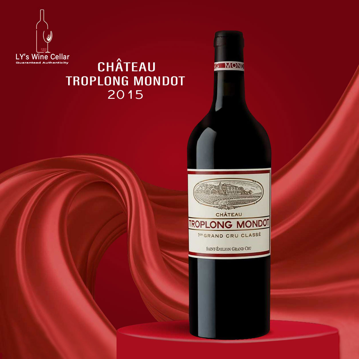 Chateau Troplong Mondot 2015